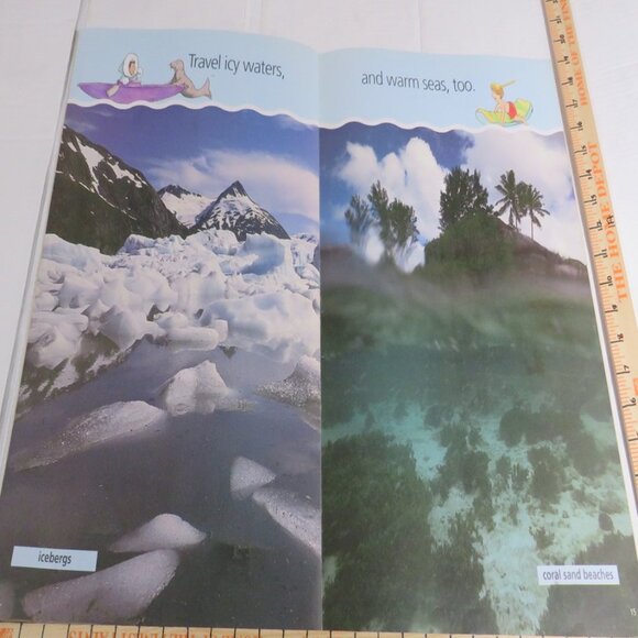 Under the Sea  BIG BOOK (almost 2 feet tall) with teacher pages CLASSROOM SIZE - Picture 7 of 12